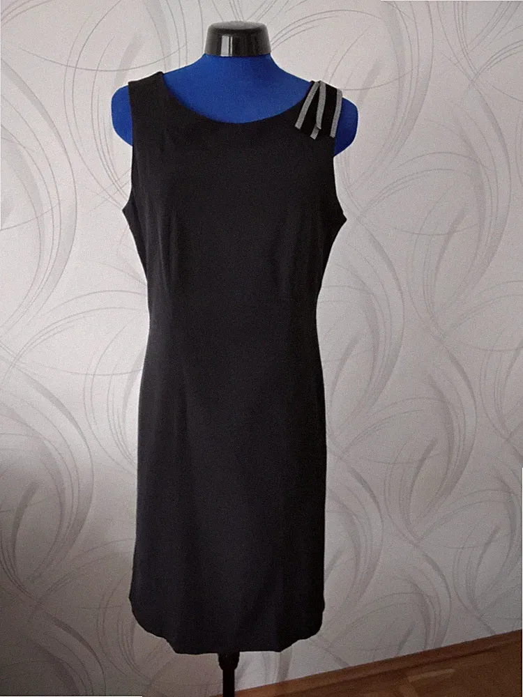 1 2 3 Paris Damenkleid Schwarz Gr. EU 38