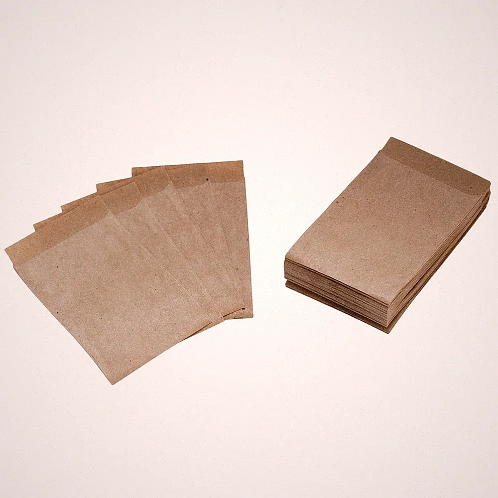 50 Mini Tüten KRAFTPAPIER Freudentränen 6,3x9,3cm Gastgeschenk Taschentücher