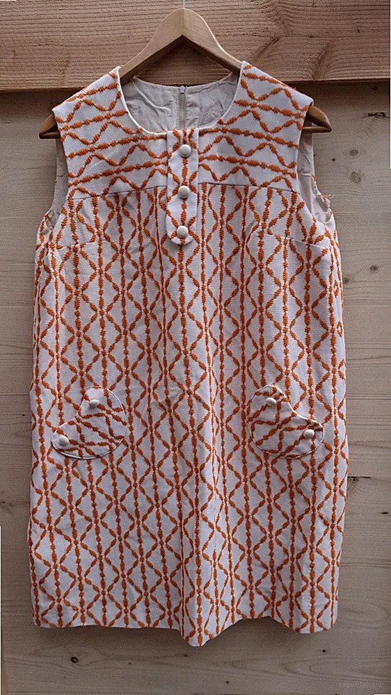 60er/70er JAHRE ORIGINAL KLEID