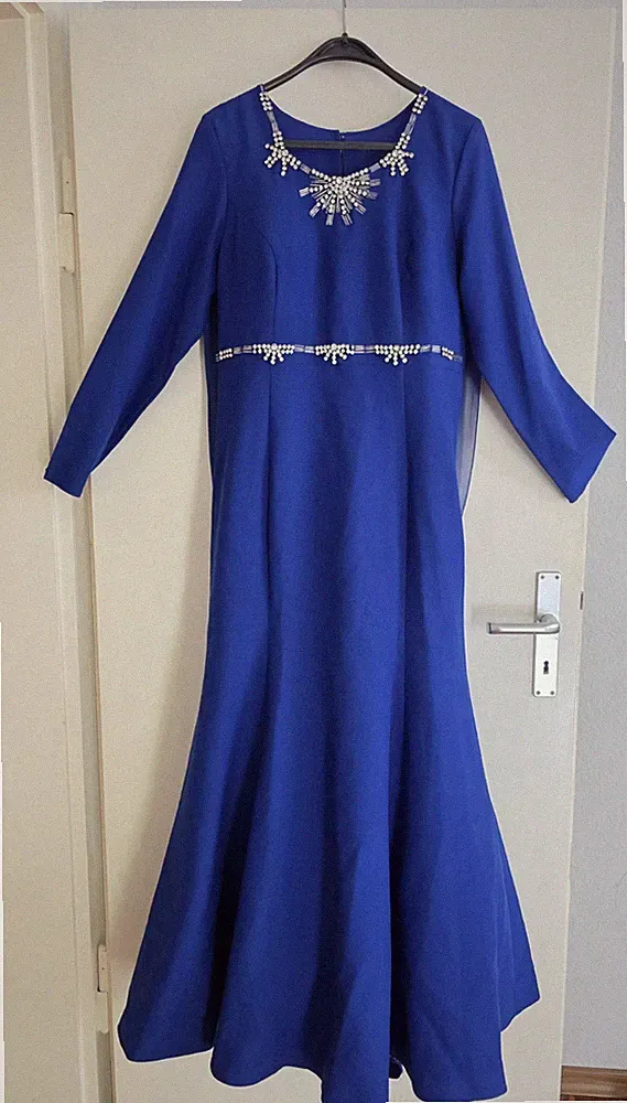 Abendkleid, Festkleid, Standesamtkleid, Hochzeitsgast, Henna Kleid, Kına, Gr.44
