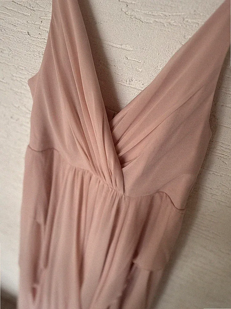 Rosa Abendkleid