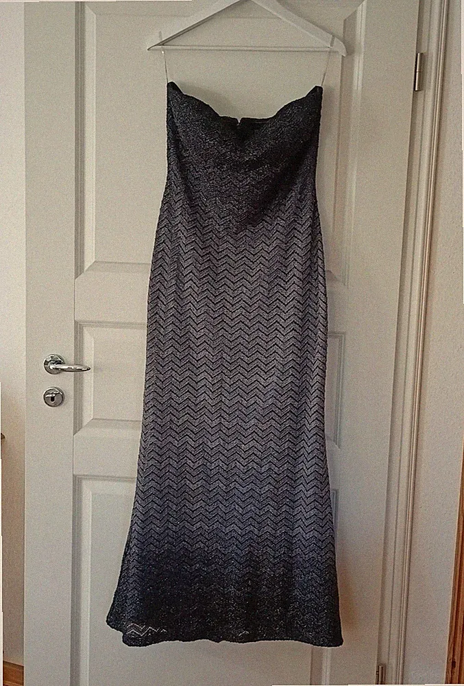 Abendkleid JAKE'S, für Abiball, Hochzeitsgast, Gr. 40, blau, Ballkleid