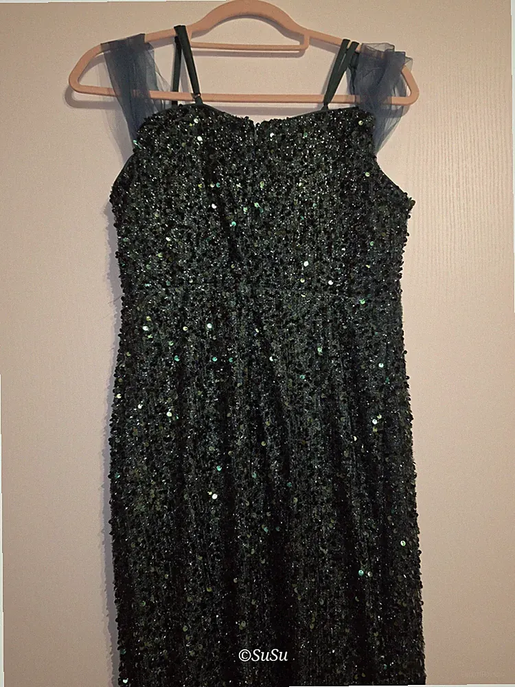 Abendkleid Maxikleid Grün Gr. M Festkleid Ballkleid Hochzeit