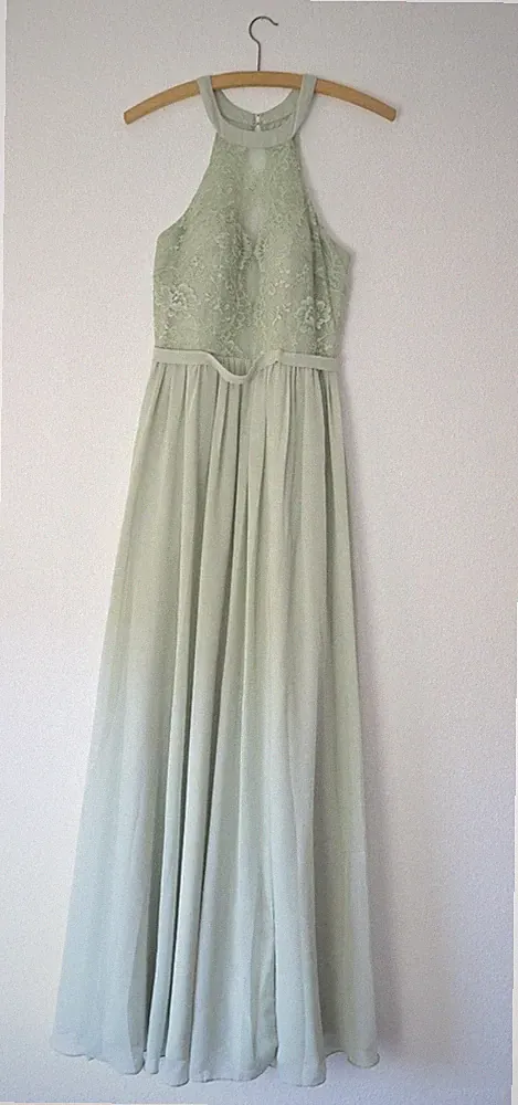 Ärmellos Maxikleid Hochzeit Abendkleid Party Brautjungfernkleid A-Line