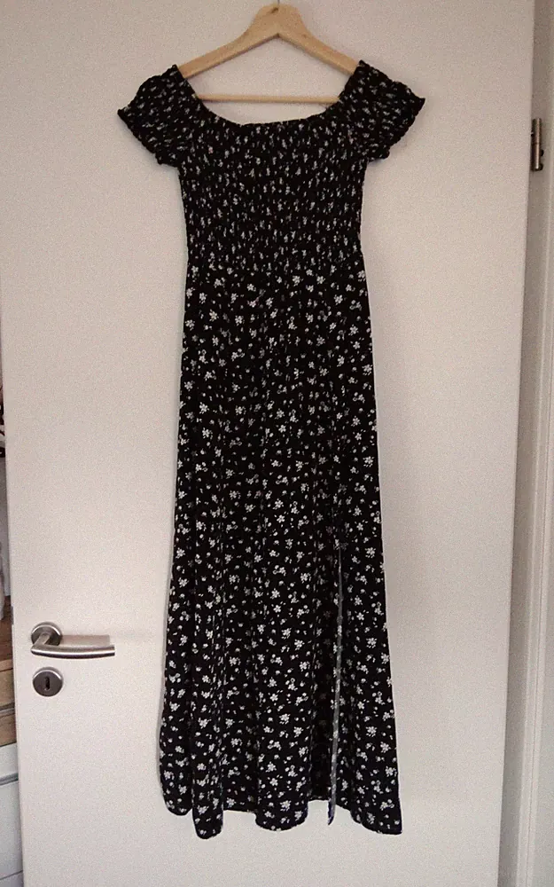 AMISU wunderschönes gepunktetes Sommer-Kleid für Mädchen in Gr.40 L