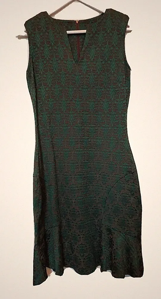 ANA ALCAZAR Kleid tannengrün elegant Hochzeit Taufe Kommunion Gr. 36 S