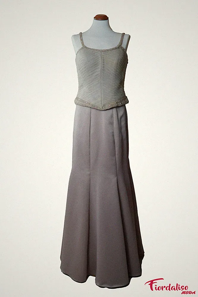 ANTILLE Damen Kleid lang elegantes Kleid Party Cocktail Gr. 48 SALE - 75%