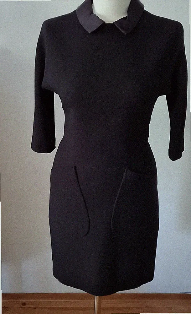 Antonelli Firenze Kleid Etuikleid Gr. Ital. 38 DE 32/XXS schwarz
