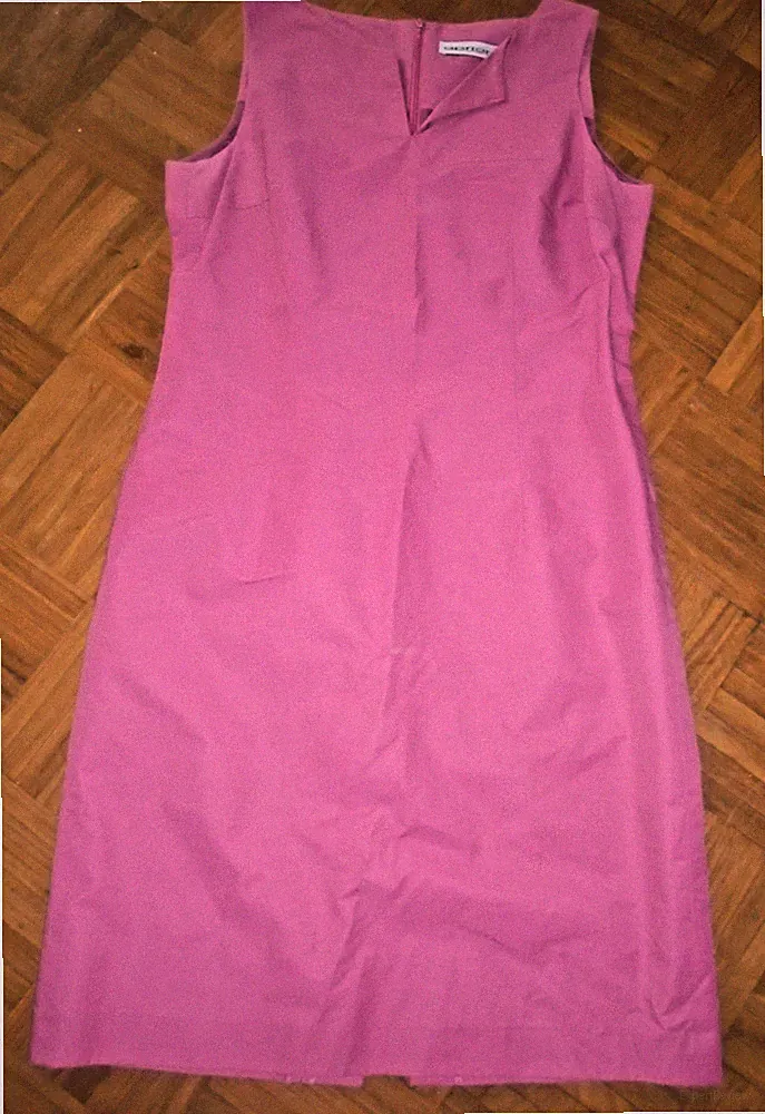 Apriori Kleid Etuikleid Sommerkleid rosa pink gefüttert Größe M/ 40