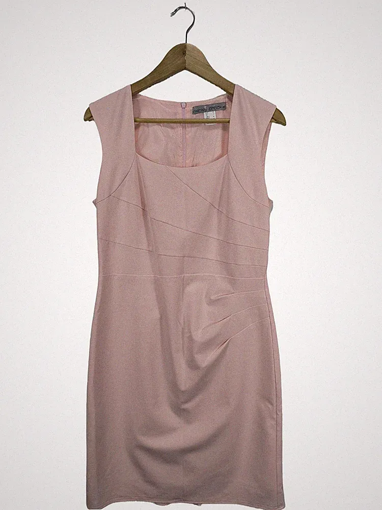 ASHLEY BROOKE Etuikleid Damen Kleid Gr. DE 38 pink Elegant