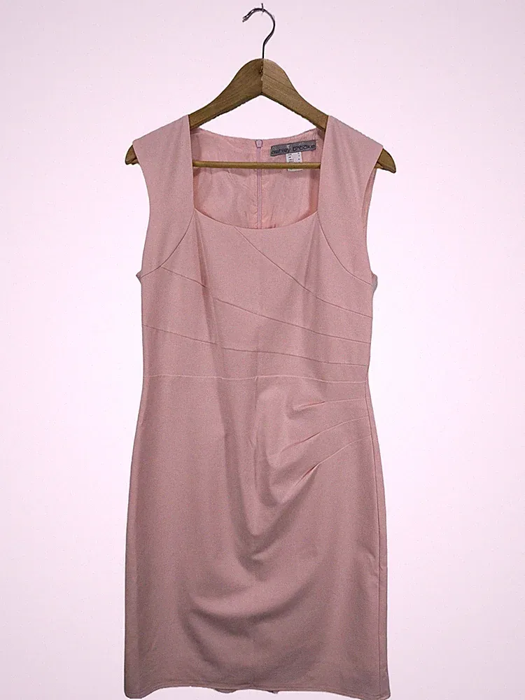 ASHLEY BROOKE Etuikleid Damen Kleid Gr. DE 38 pink Elegant