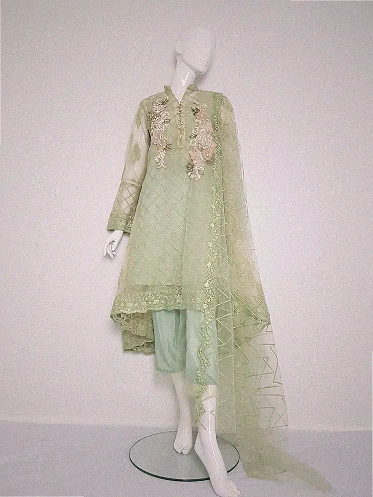 Asiatisches pakistanisches formelles Markenkleid Ready to Wear Kollektion