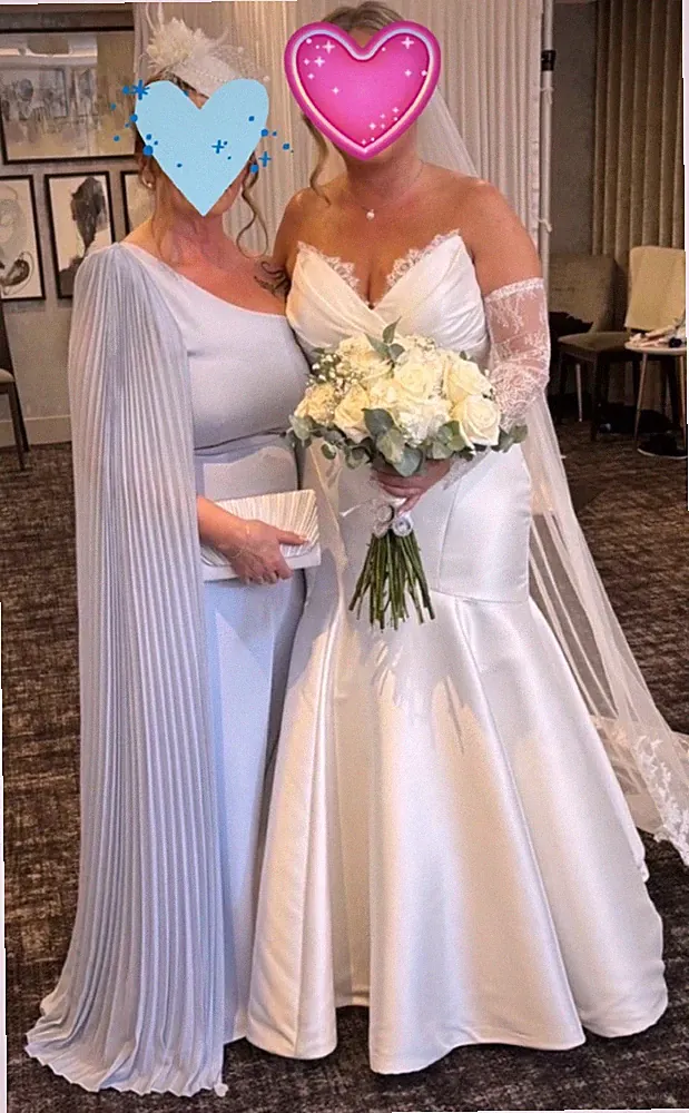 Atemberaubendes Kleid für Brautmutter/Hochzeitsgast/Rennen/Abiball mit kostenlosen Artikeln