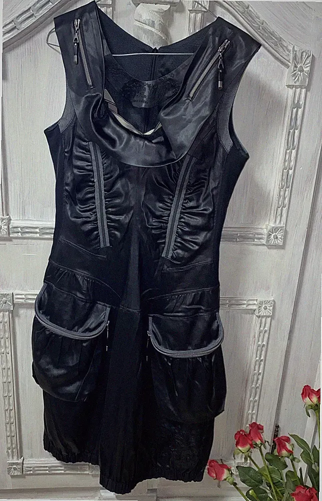 Ausgefallenes EDLES Sommerkleid Kleid 34 36 38 Sportalm Crocodile BALLONROCK