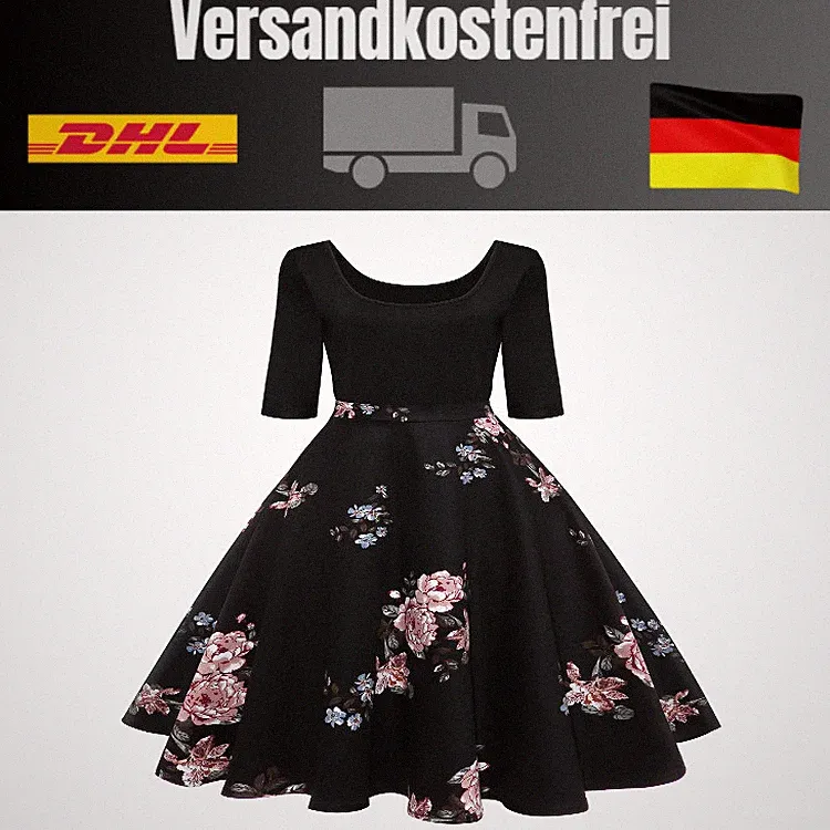 AXOE A-Linien-Kleid