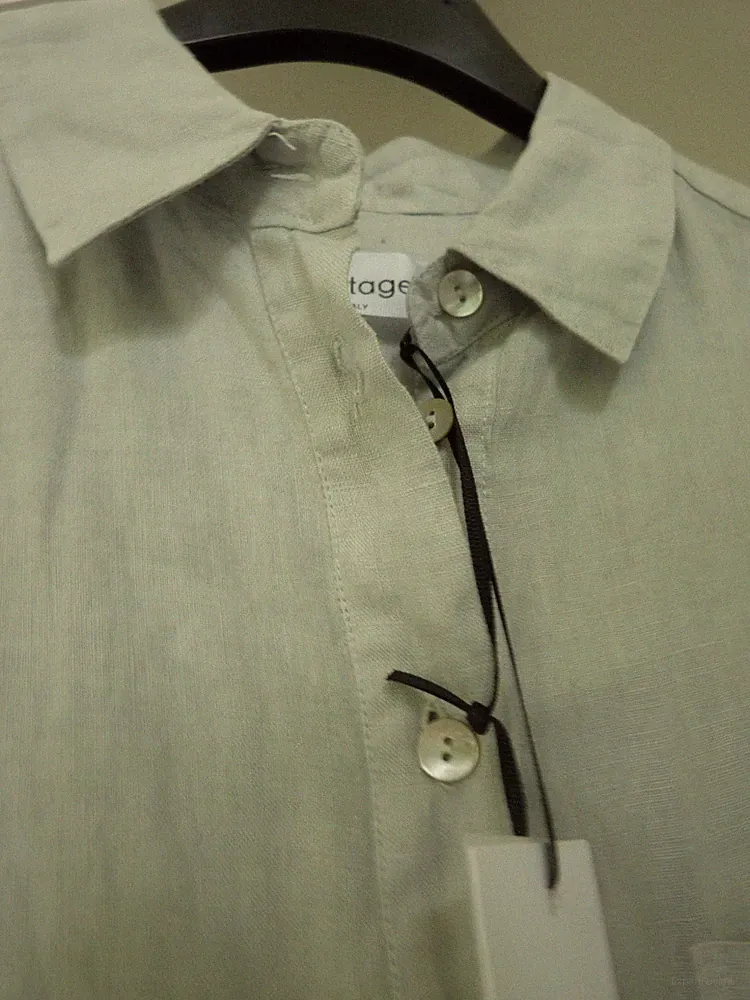 Backstage Long-Hemd Fina Gr. M Farbe Stone NEU