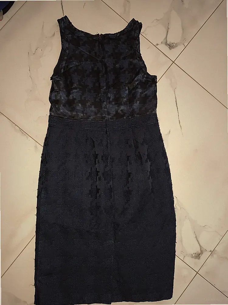 banana republic Kleid GR: 40 14 seide etuikleid winter herbst