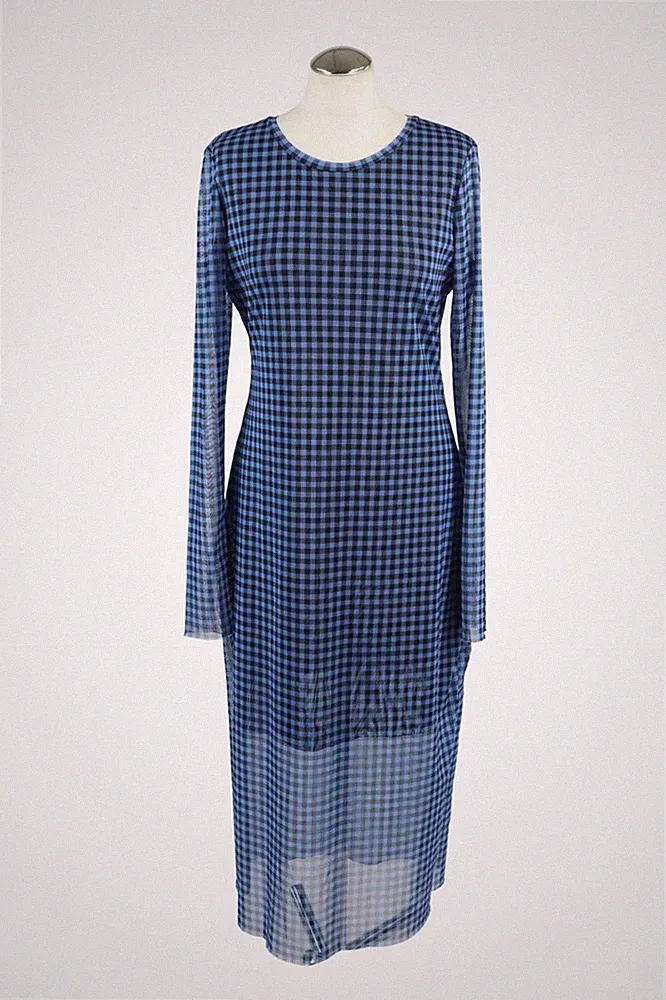 Baum und Pferdgarten Damen Kleid Gr. 42 (XL) Blau Kleid Bleistiftkleid Etuikleid