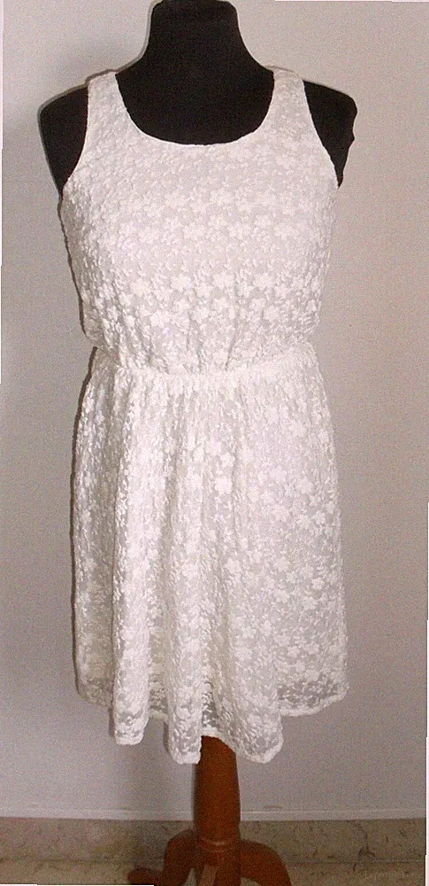Bequemes Kleid Dress TALLY WEiJL Spitze Stretch Gr. 36 eur Preis Schnäppchen