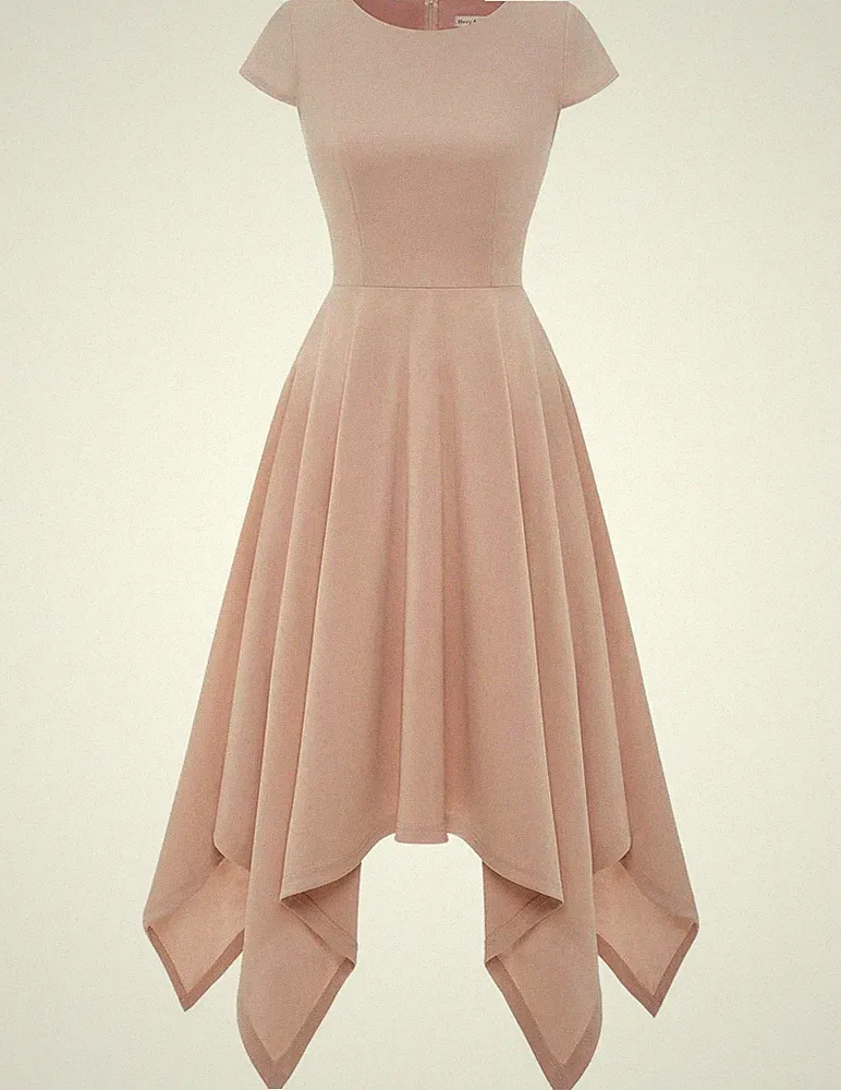 Ärmellos Cocktailkleid