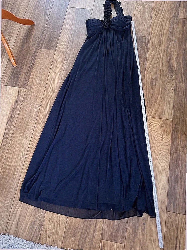 👗Betsy & Adam Abendkleid lang Ein-Schulter Cocktail Hochzeit Party NEU Dunkel