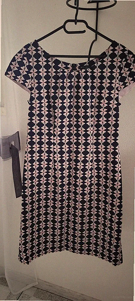 Betty Barclay Etuikleid Damen Mehrfarbig geometrisch Kurzarm Gr. 40