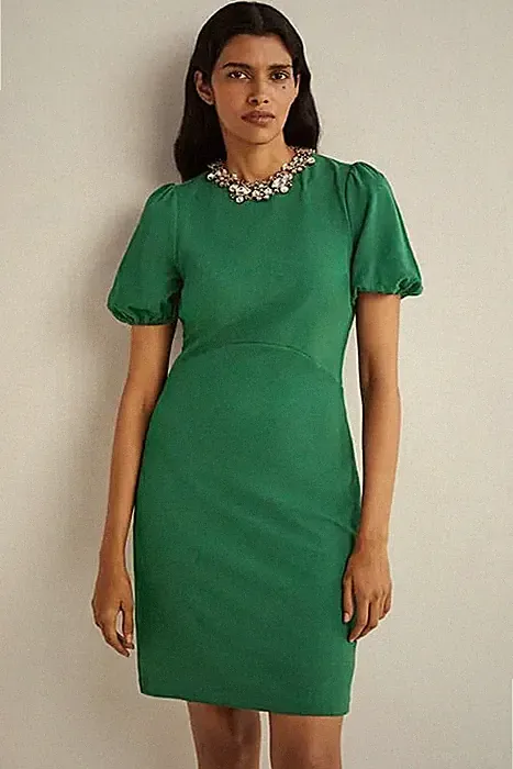 Boden - Cut Out Jersey Mini Dress - Kleid Anlass Abend NEU - UK 14 EU 42