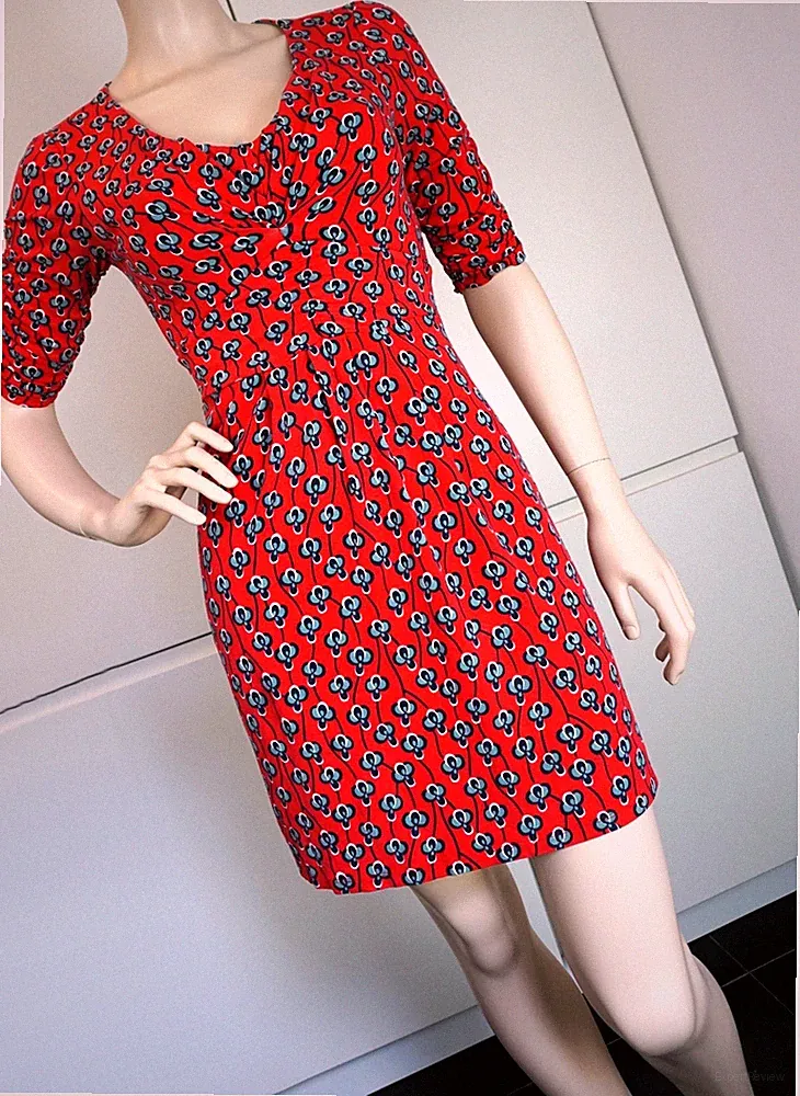 BODEN Damen Kleid Minikleid Boho Tunika Etuikleid Trend Festival A Linie Gr 34