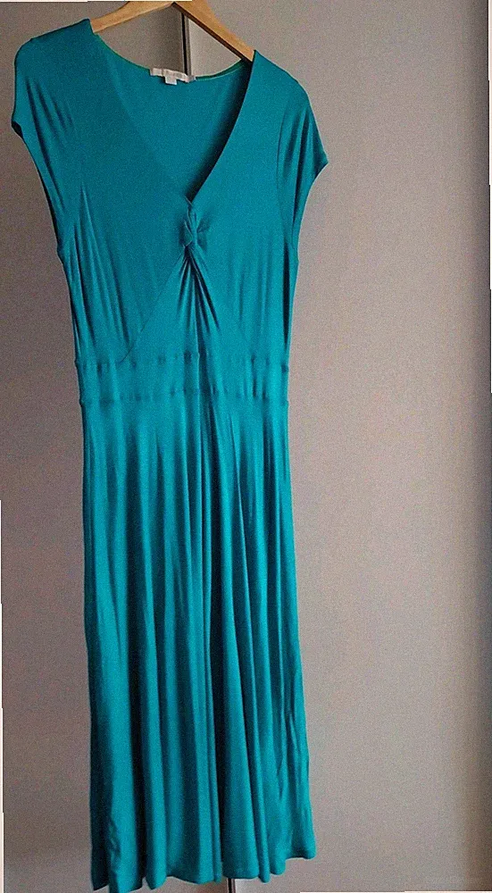 Boden Damenkleid 16L, grün Sommerkleid Strandkleid Freizeitkleid