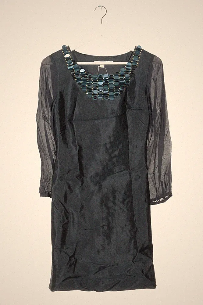 BODEN Etuikleid Damen Kleid Gr. DE 38 blau Elegant