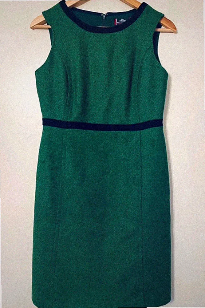 Boden Heritage 100% Wolle Kleid Etuikleid Gr 34 Petite