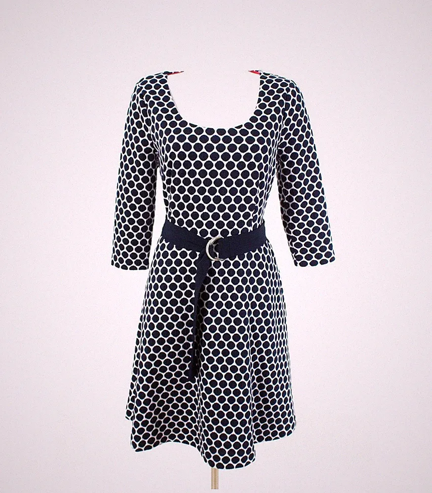 Boden Kleid Etuikleid Gr. L/40 A-Linie Jersey