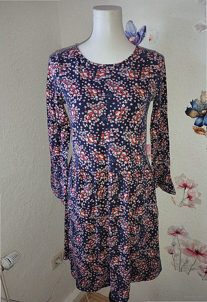BODEN Kleid Gr.36 R UK10R 36/38 Muster