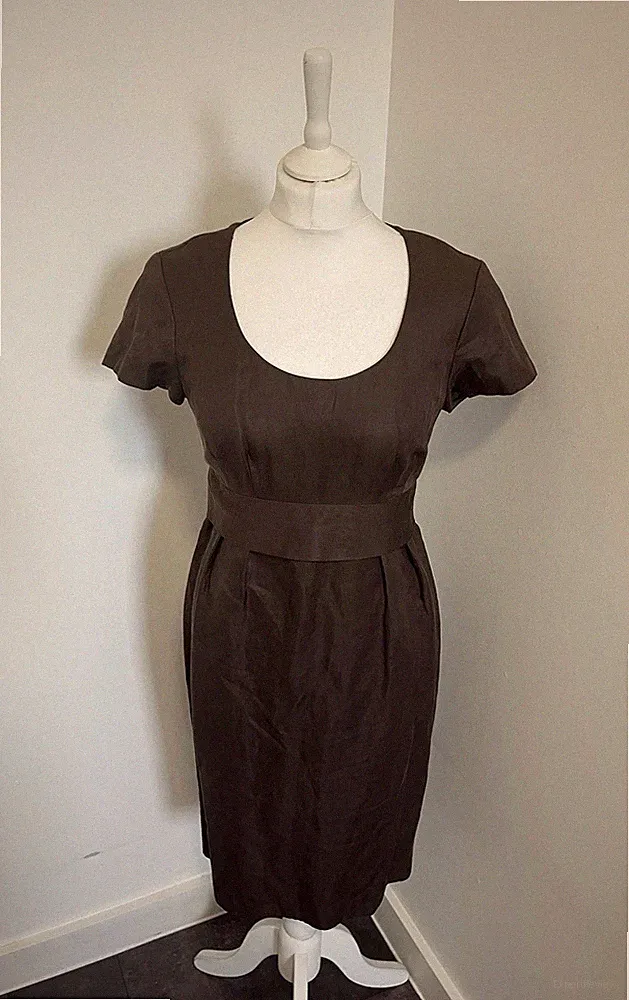 Leinen Cocktailkleid