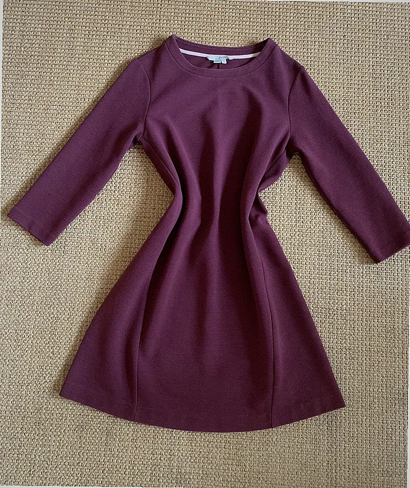 Boden Ponte-Kleid in A-Linie Gr. 36 Petite
