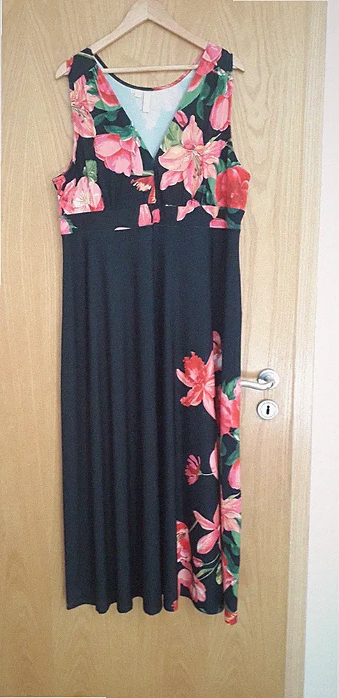 Bodyflirt Maxikleid, Gr. 44/46 L, neu und ungetragen