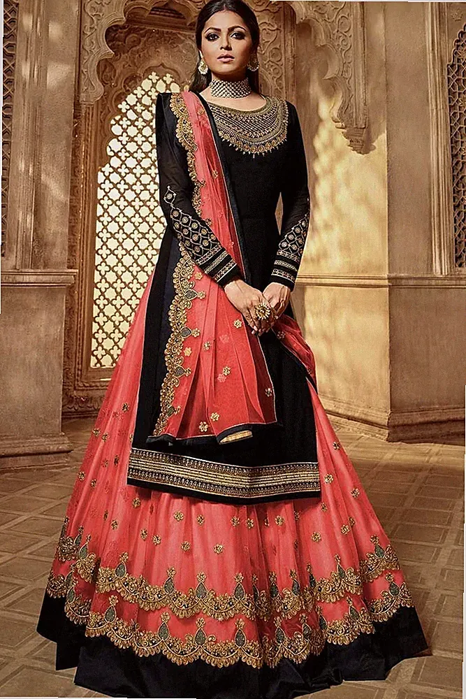 Bollywood Anarkali Suit Kleidung Salwar Kameez Indien Pakistan Designer Kleid