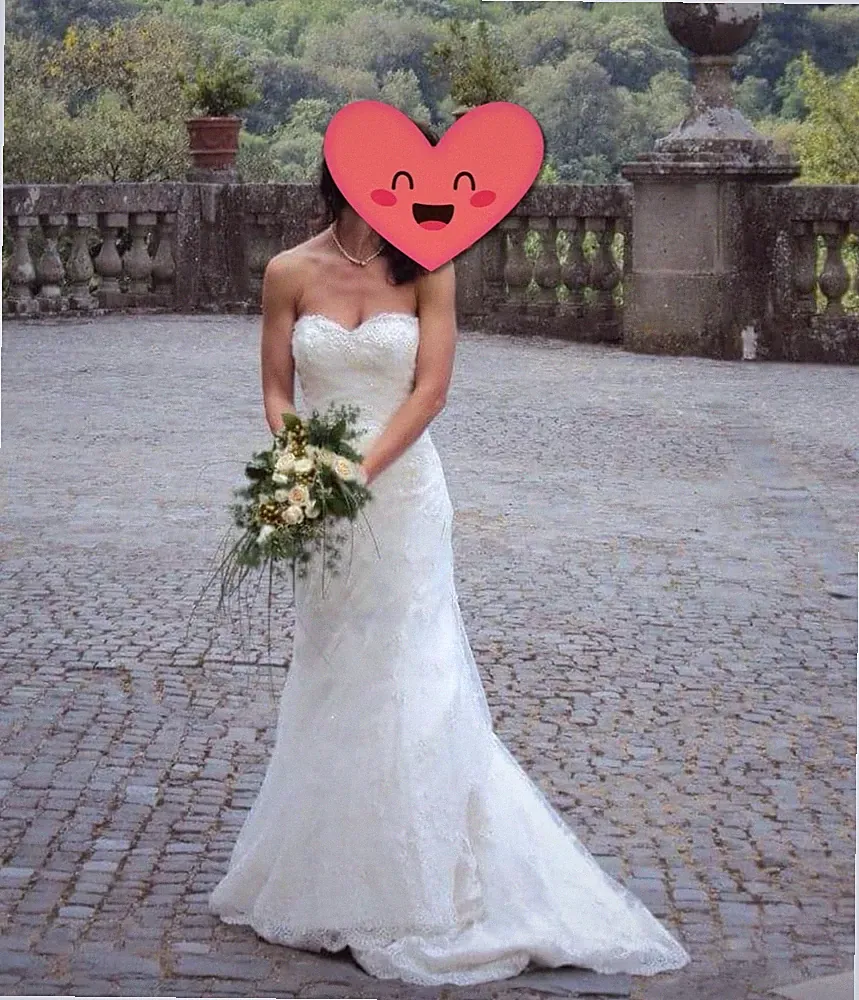 Brautkleid Gr. 42/44 Madeline Gardner New York
