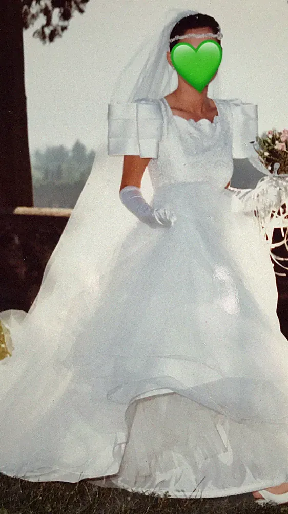 Brautkleid Hochzeitskleid Hochzeit Hochzeit Langes Kleid Weiß Zeremonie
