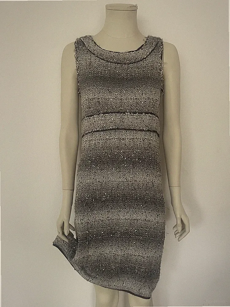 BRUNO MANETTI, S, 36, 38, Cocktailkleid Bouclé Designer Kleid Dress - WIE NEU