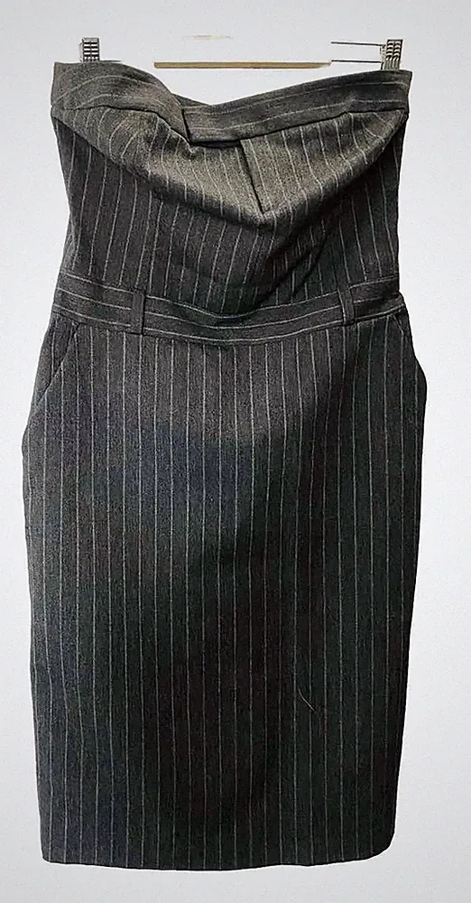 Unter dem Knie Etui kleid