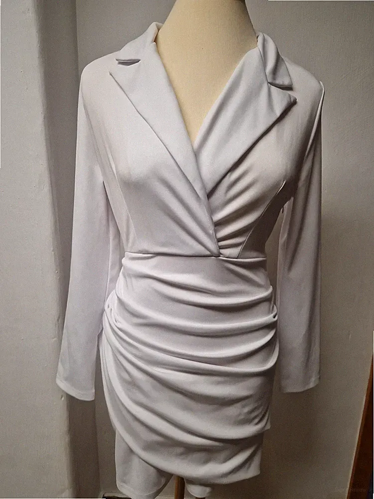 Business Kleid, Weiss, Größe 38, Ungetragen!