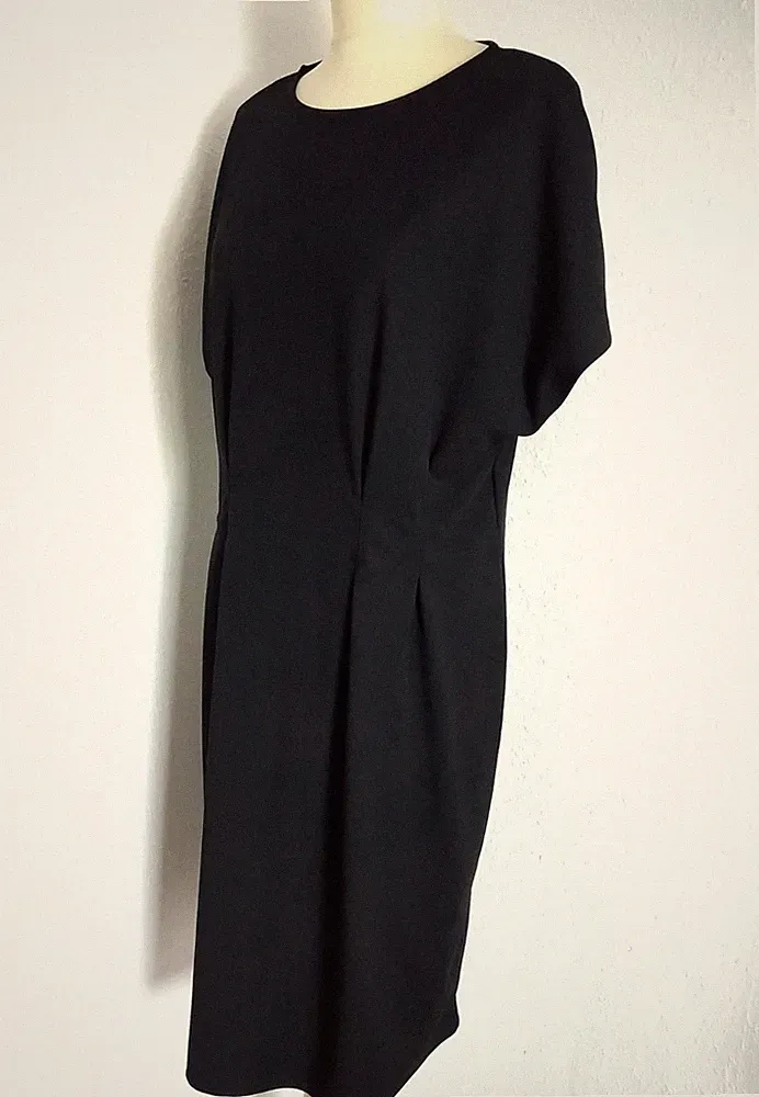 C&A Damen Kleid Gr. L schwarz elegant Business Etuikleid