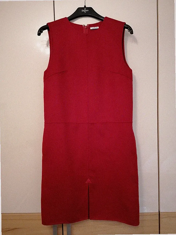 CACHAREL Kleid GR 34 NEU! NP 385 Euro! Wolle /Kaschmir /Seide!