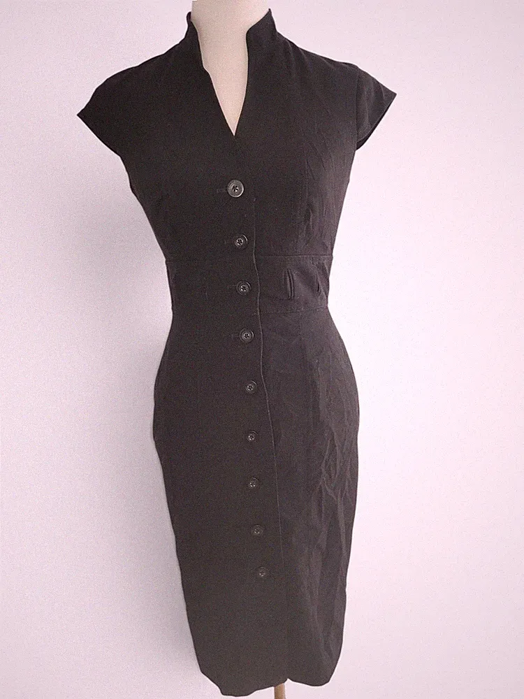 Calvin Klein Etuikleid schwarz XS-S