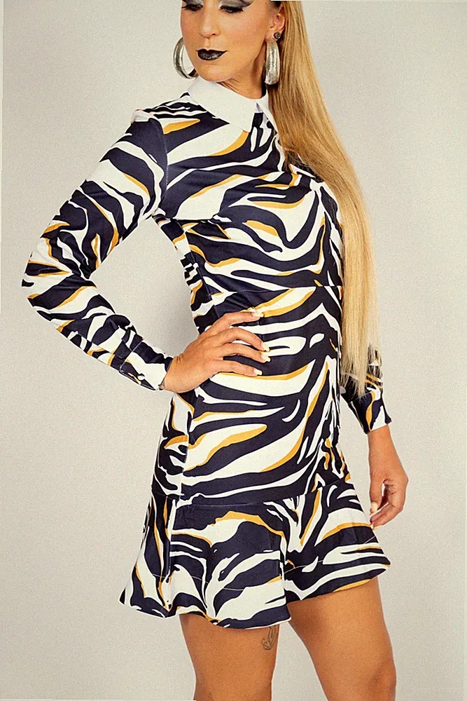 Camouflage Hochzeitsgast Kleid