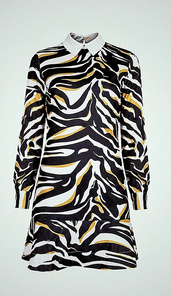 Camouflage Hochzeitsgast Kleid