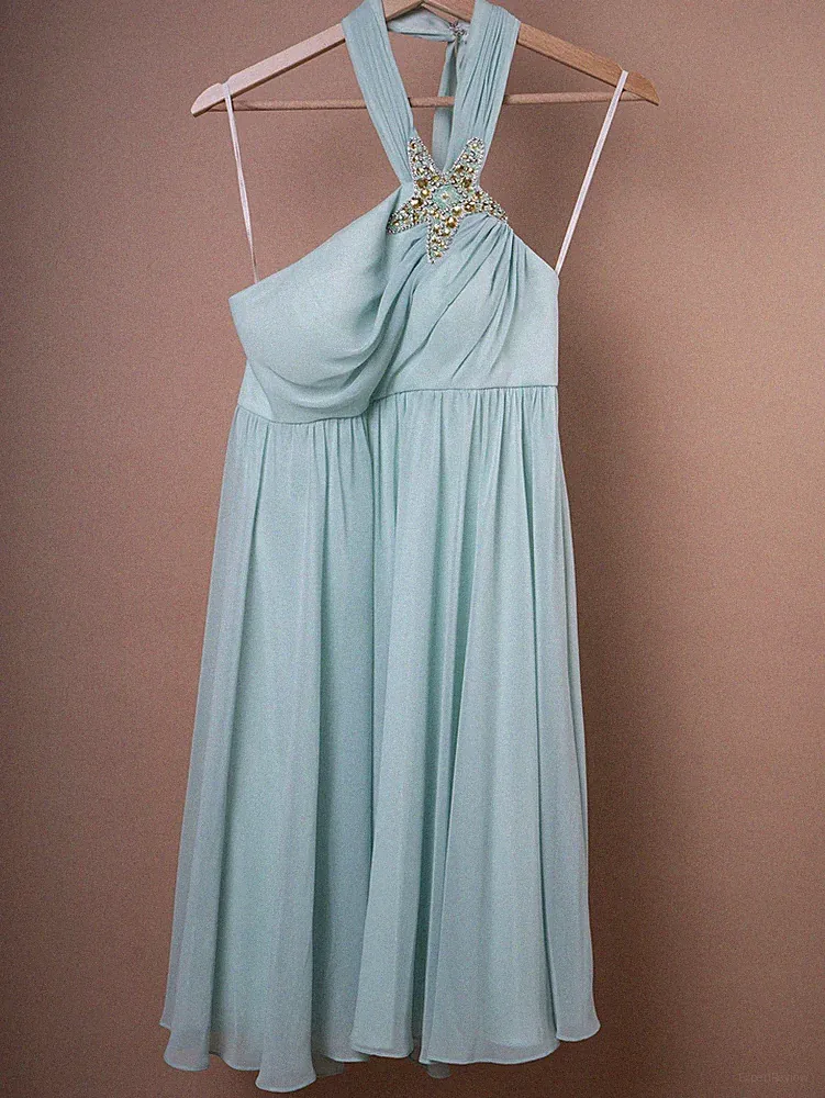 Carlo Pignatelli Festliches Kleid - Wassergrün mit Seestern