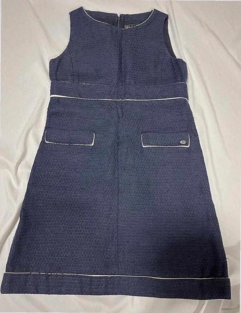 Paspel A-Linien-Kleid