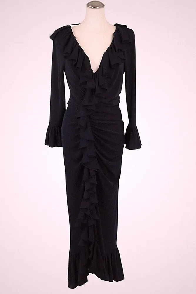 Cinq à Sept Damen Kleid Gr. 38 (6) Blau NEU Jerseykleid Etuikleid